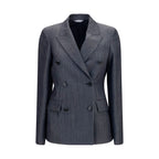 Gray Wool Oves Aries Blazer