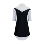 Black Wool Oves Aries Casual Dress