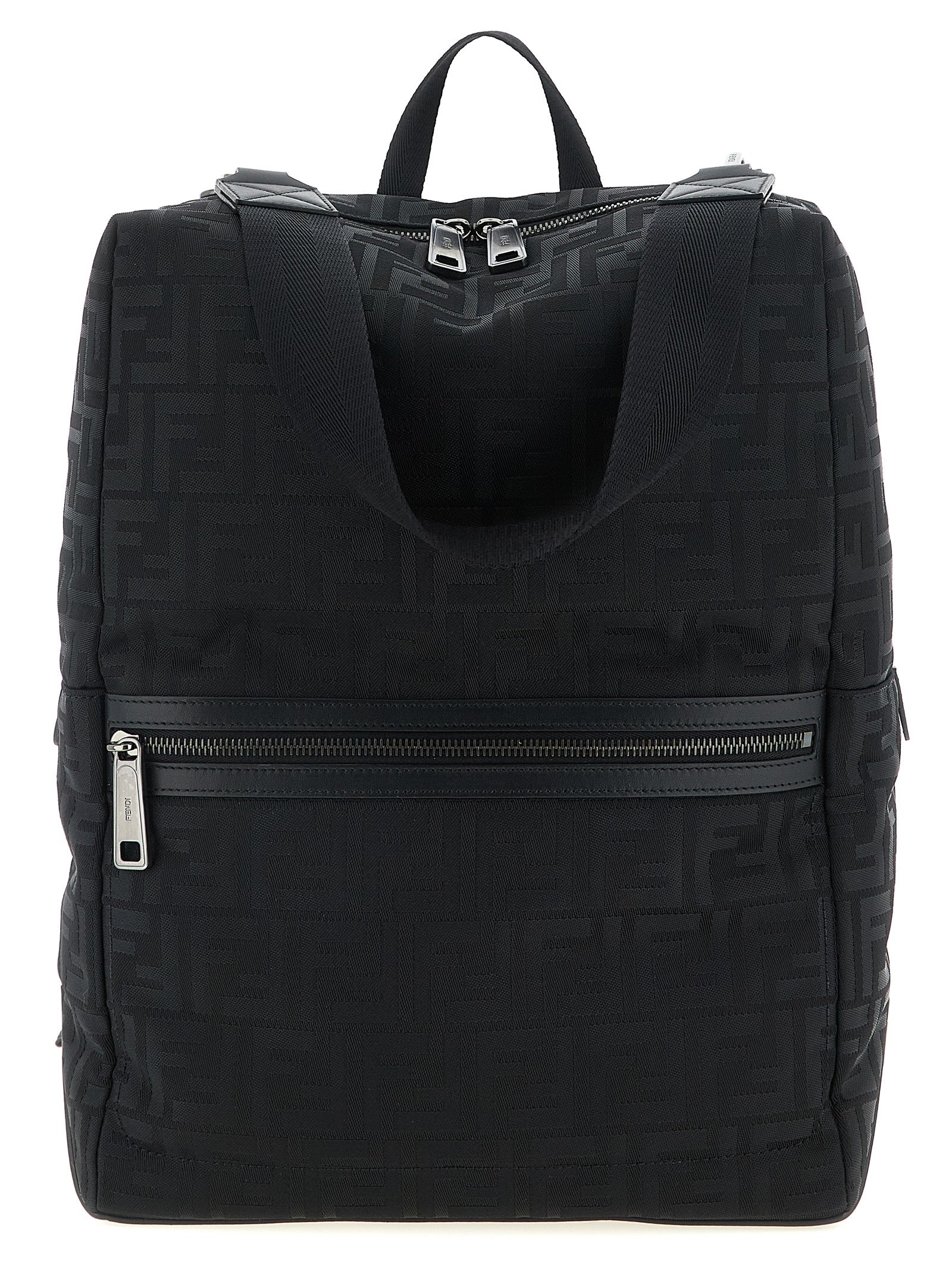 Black Polyamide Backpack