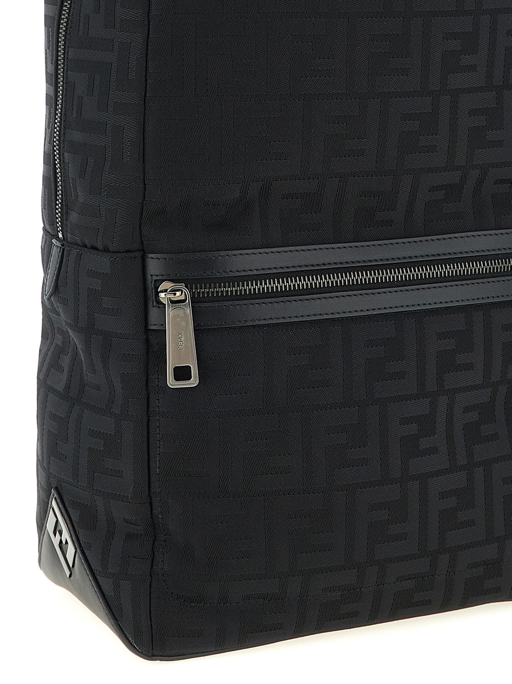 Black Polyamide Backpack