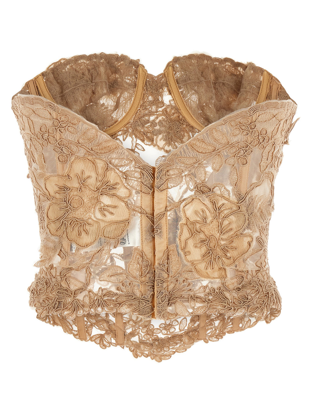 Beige Cotton Tank Tops