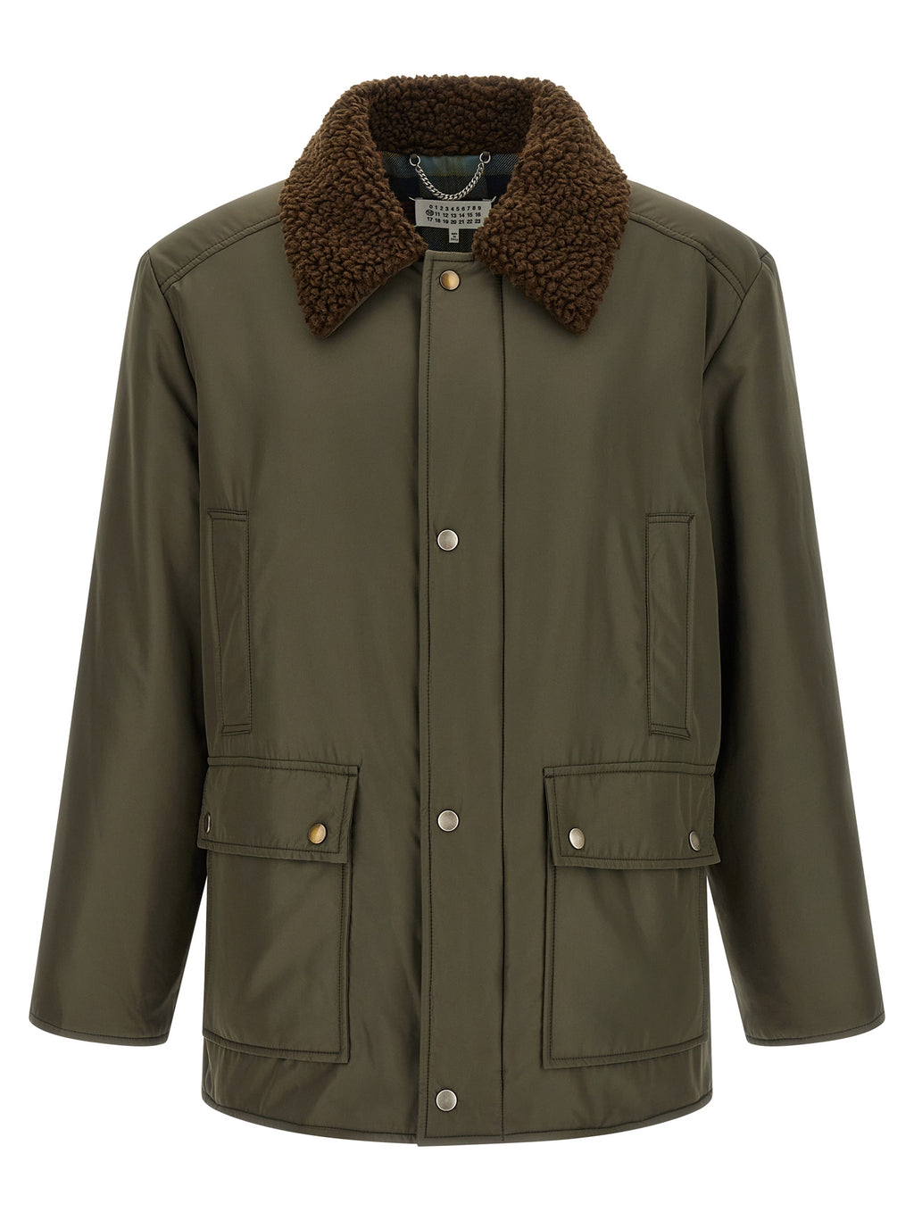 Bicolor Polyester Parka