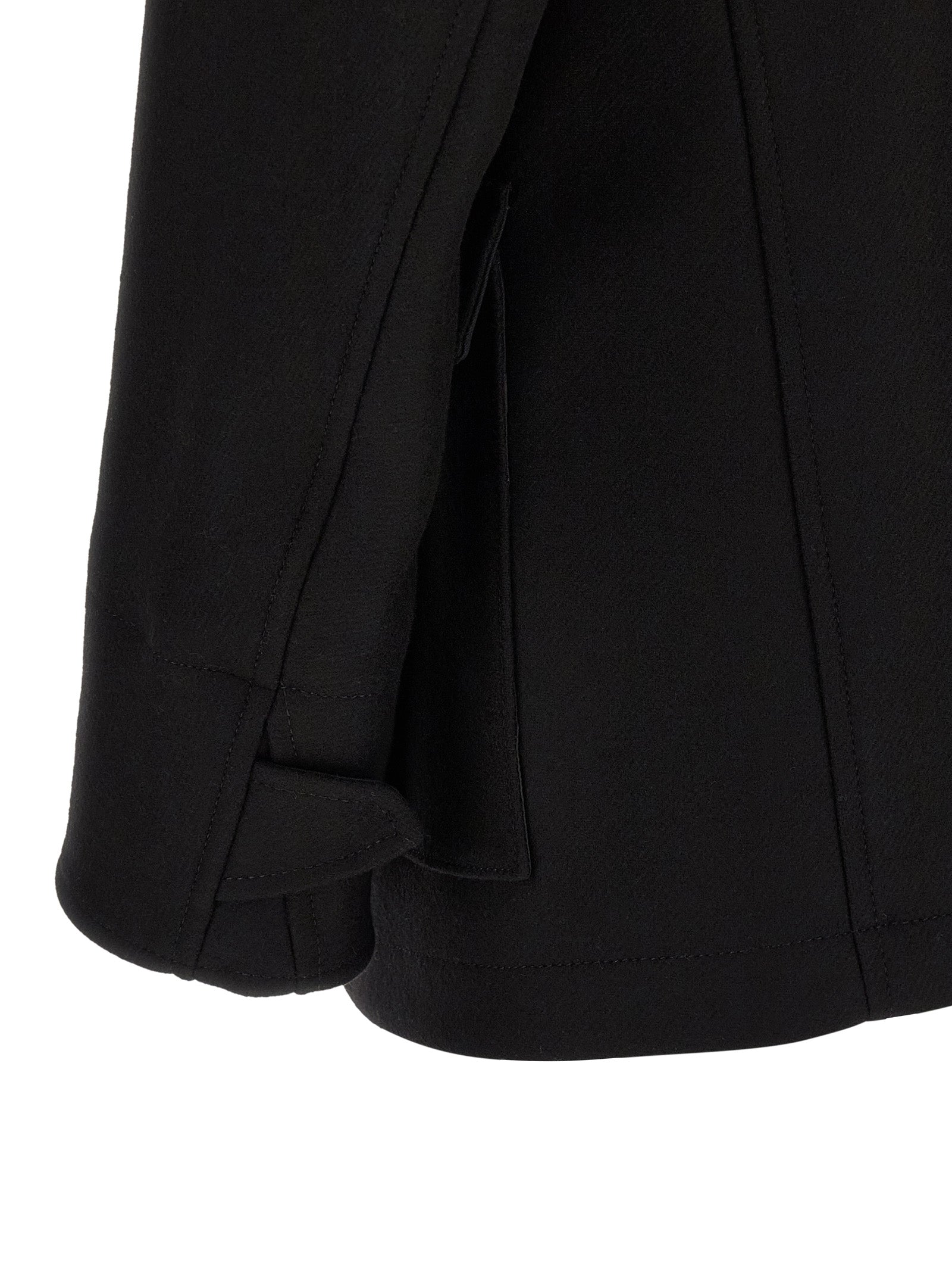 Black Wool Coat