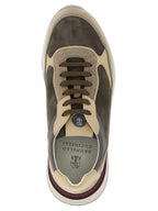 Multicolor Calfskin Athletic Sneakers