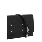 Black Calf Leather Bos Taurus Wallet