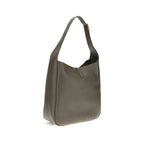 Bicolor Calf Leather Bos Taurus Shoulder Bag