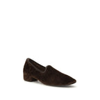Brown Calf Leather Bos Taurus Slip-On Loafers