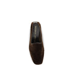 Brown Calf Leather Bos Taurus Slip-On Loafers