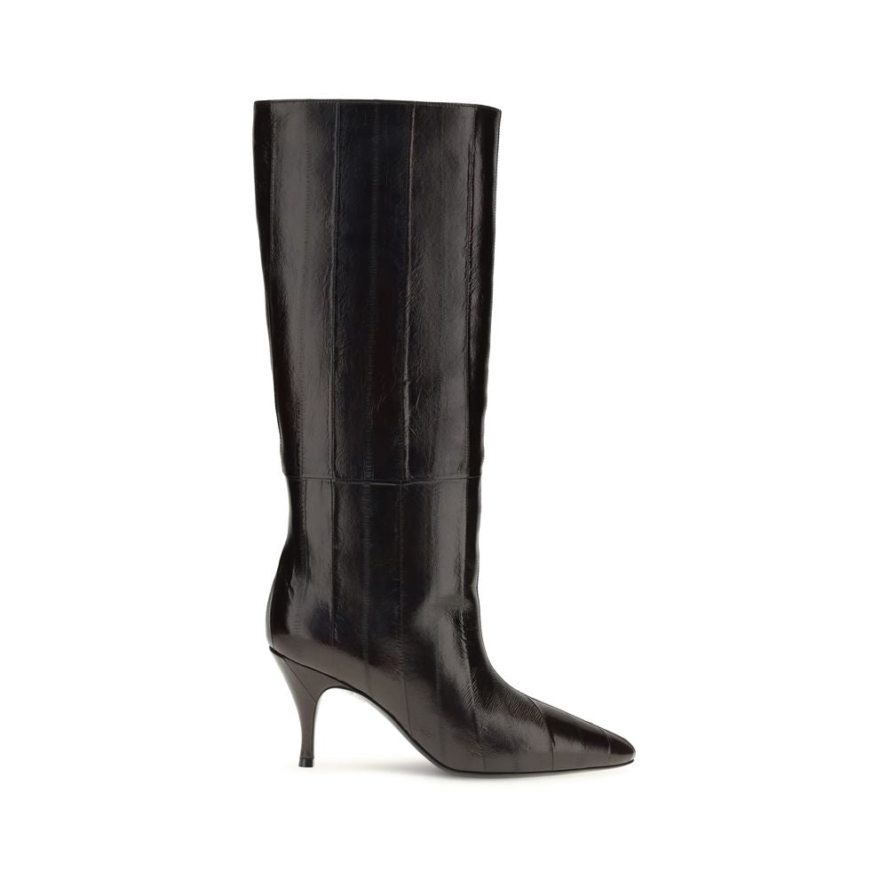 Brown Calf Leather Bos Taurus Boots