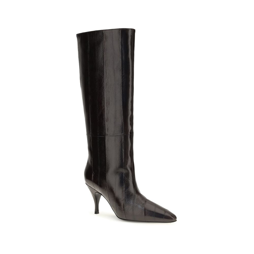 Brown Calf Leather Bos Taurus Boots