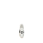 White Calf Leather Bos Taurus Athletic Sneakers