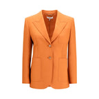 Orange Wool Oves Aries Blazer