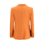 Orange Wool Oves Aries Blazer