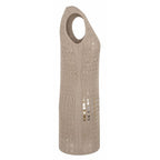 Beige Cotton Women Dress
