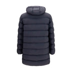 Black Polyamide Full-Length Jacket