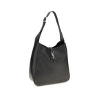 Black Calf Leather Bos Taurus Shoulder Bag