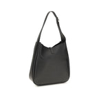 Black Calf Leather Bos Taurus Shoulder Bag