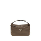Brown Recycled Polyamide Handbag