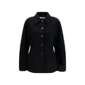 Black Wool Oves Aries Full-Length Jacket