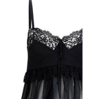Black Silk Blouse