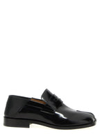 Black Calfskin Slip-On Loafers