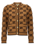 Beige Wool Cardigan