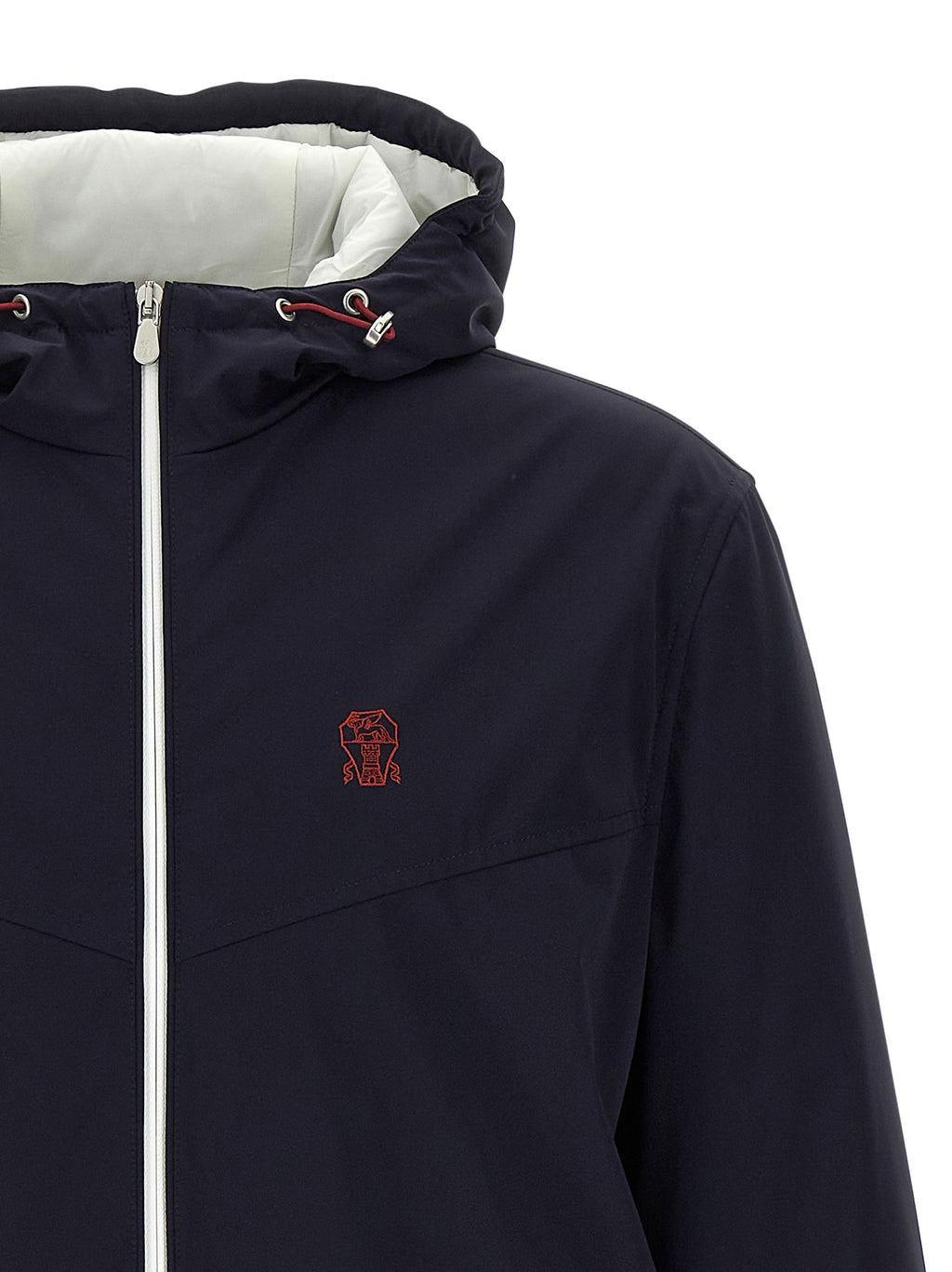 Blue Polyamide Shell Jacket