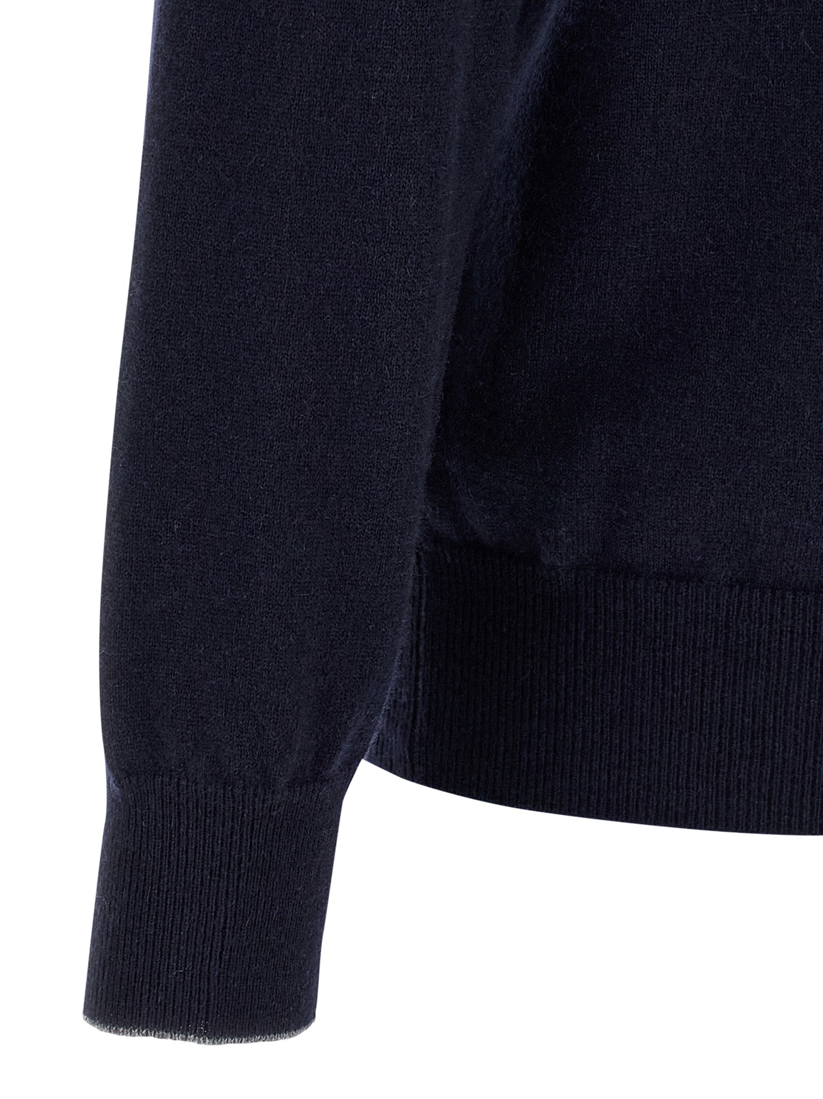 Blue Cashmere Cardigan