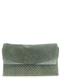 Bicolor Calfskin Shoulder Bag