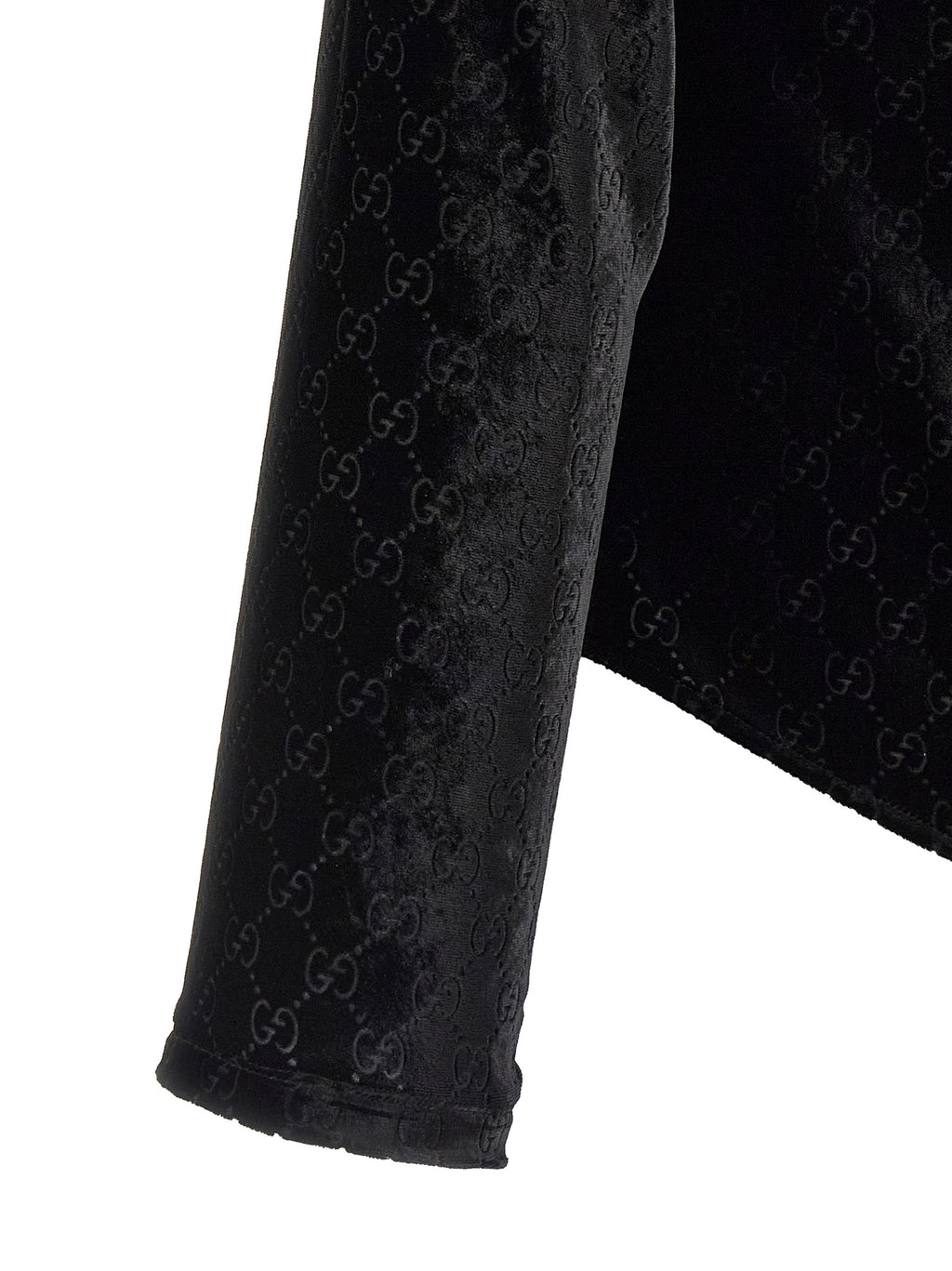 Black Viscose Blouse