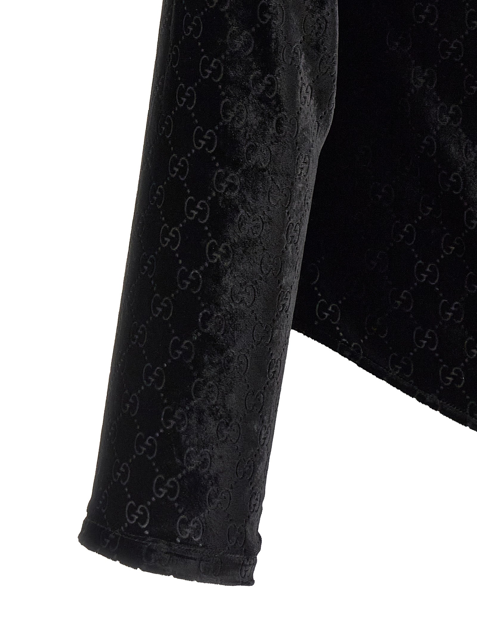 Black Viscose Blouse