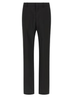 Black Polyester Dress Pants