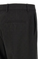Black Polyester Dress Pants