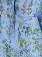 Blue Silk Blouse