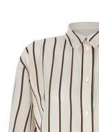 White Silk Blouse