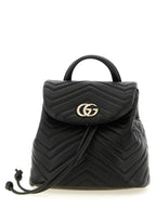 Black Lamb Leather Backpack