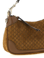 Brown Calfskin Shoulder Bag