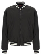Bicolor Polyester Bomber
