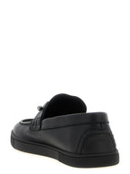 Black Calfskin Slip-On Loafers