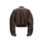 Brown Calf Leather Bos Taurus Bomber