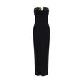 Black Viscose Cocktail Dress