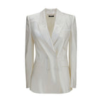 Beige Viscose Blazer
