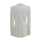 Beige Viscose Blazer