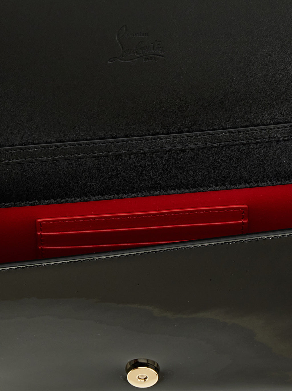 Black Calfskin Clutch Bag