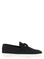 Black Calfskin Slip-On Loafers