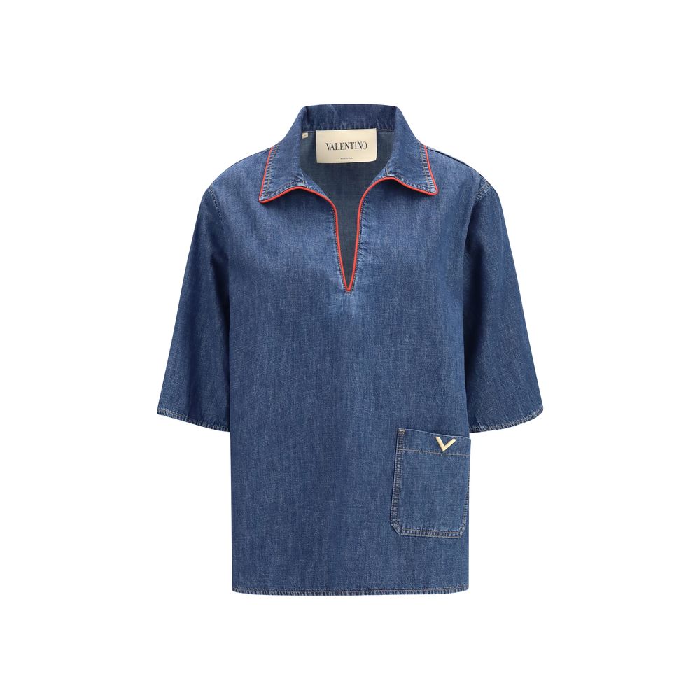 Blue Denim Shirt