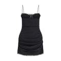 Black Silk Cocktail Dress