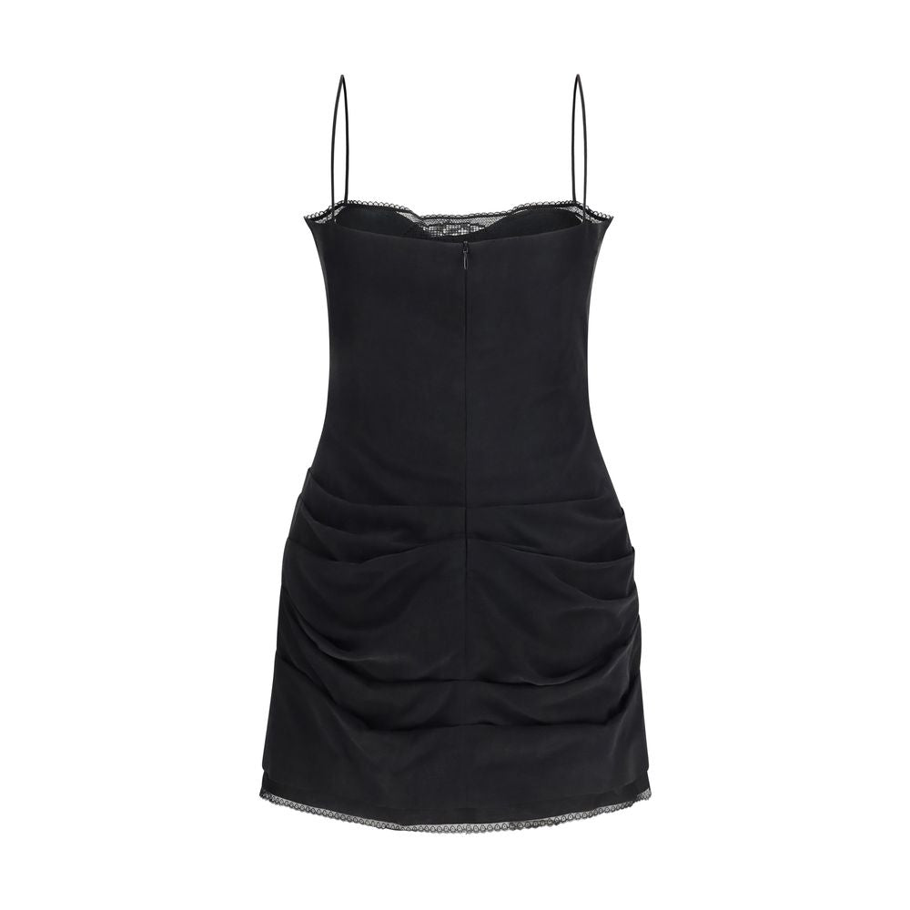 Black Silk Cocktail Dress