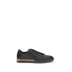 Black Calf Leather Bos Taurus Sneakers