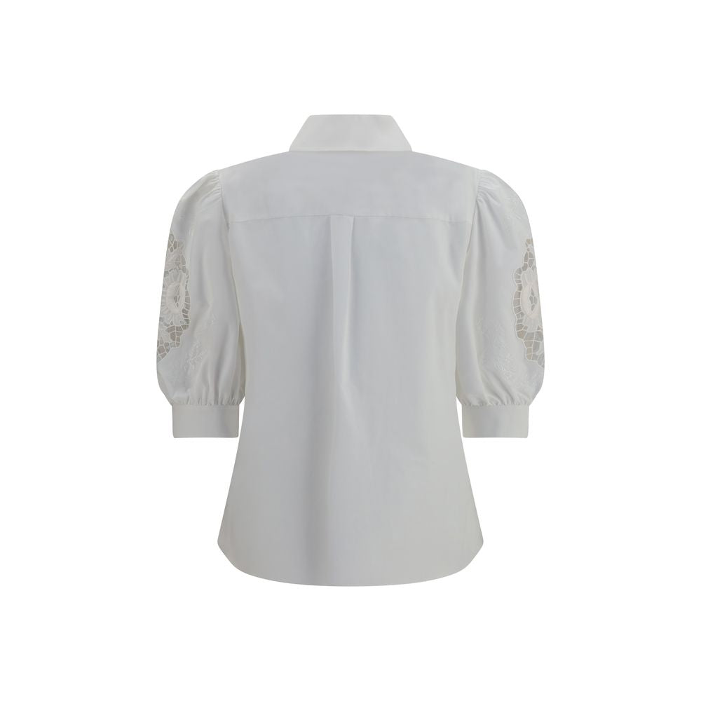 White Cotton Blouse